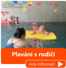 Plavání s rodiči více informací od 1 roku